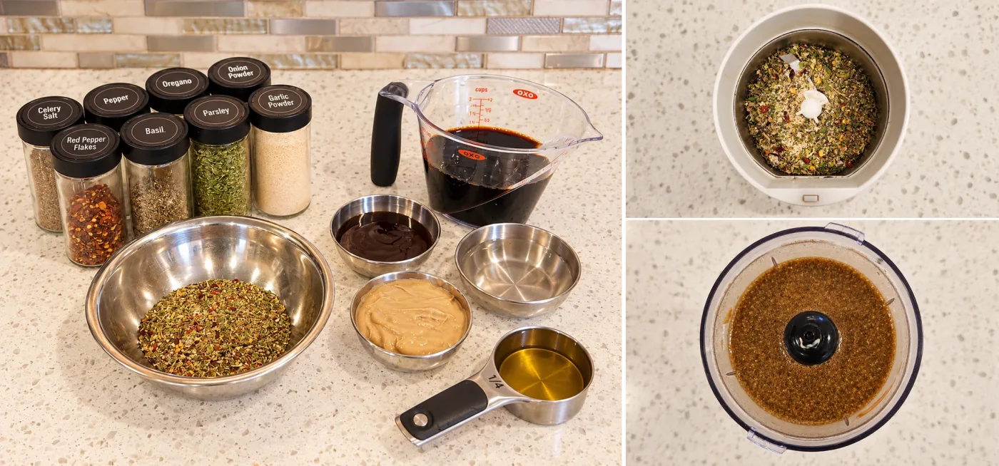 Balsamic Date Dressing cooking